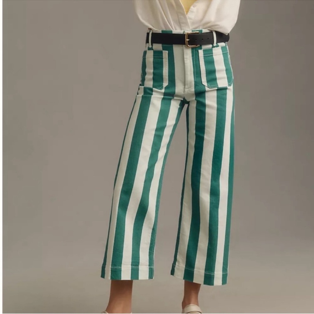 Maeve Striped Colette Jeans (read)
Size 16W